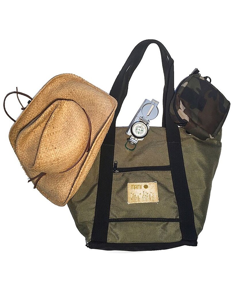 black and tan changing bag